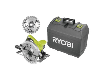 Okružní pila s laserem RYOBI RCS1400-K2B + pouzdro + kotouč