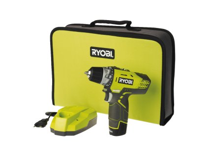 Vrtačka RYOBI R12DD-L13S 12 V, 2 rychl., 2 x 1,3 Ah