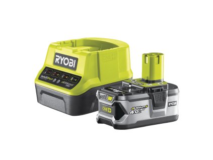 Akumulátor + nabíječka RYOBI 18V 1x 4,0 Ah Li-Ion