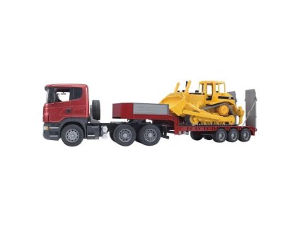 Bruder Nákladní auto SCANIA návěs, buldozer