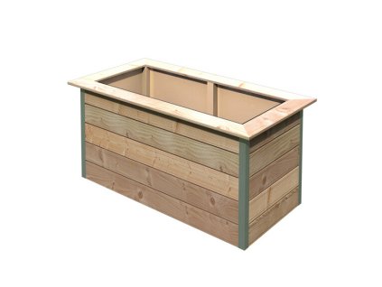 Vyvýšený záhon / truhlík KARIBU HOCHBEET 201, přírodní