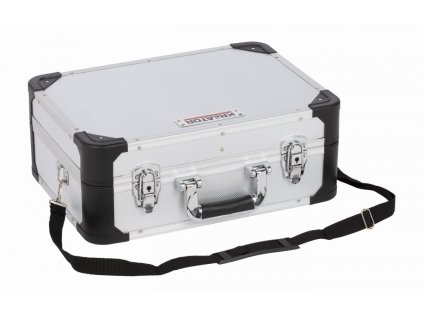 Hliníkový kufr KREATOR 433x313x163mm stříbrný