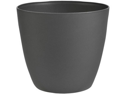 Obal květináče ELLA 11 cm, antracit matná