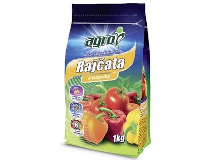 Organominerální hnojivo AGRO rajčata a papriky 1 kg