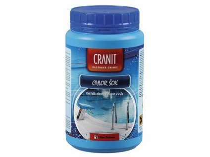 CRANIT CHLOR ŠOK 1kg, dezinfekce