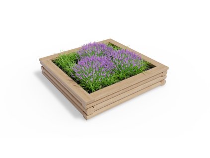 3461774 vyvyseny zahon palis 130 x 130 v 27 5 cm dno z hranolu a prken