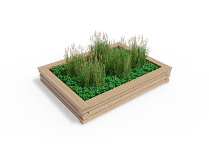 3462059 vyvyseny zahon palis 130 x 170 v 27 5 cm nopova folie a plechove listy