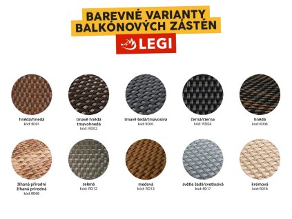 3462293 2 balkonova zastena igel 3 x 0 9 m ratan tmave hneda