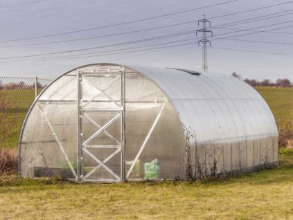 Zahradní skleník Volya LLC TRJOSKA 4 x 3 m, 4 mm + Sada těsnění
