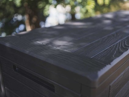 Zahradní box BOARDEBOX 290 l - antracit 116 cm