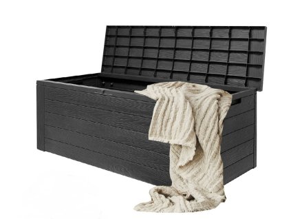 Zahradní box WOODEBOX 280 l - antracit 116 cm