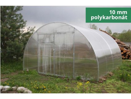 Zahradní skleník Lanitplast DODO 400 - 4 x 4 m, 10 mm