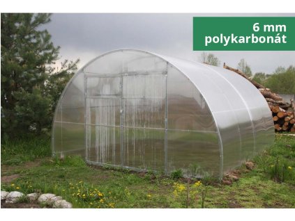 Zahradní skleník Lanitplast DODO 400 - 4 x 4 m, 6 mm