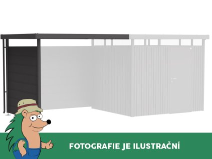 bocni stena k domku highline h2 tmave seda