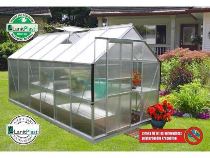 sklenik vitavia target 7500 pc 4 mm stribrny