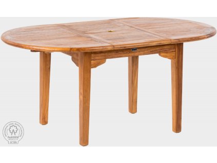 Stůl oválný z teaku ELEGANTE II