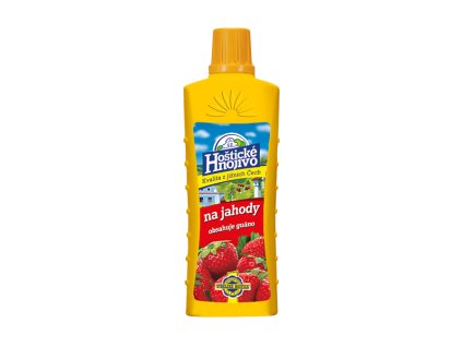 Hoštické hnojivo na jahody s guánem 0.5 l
