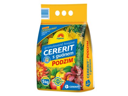 Hnojivo Cererit s guánem - PODZIM 5 kg