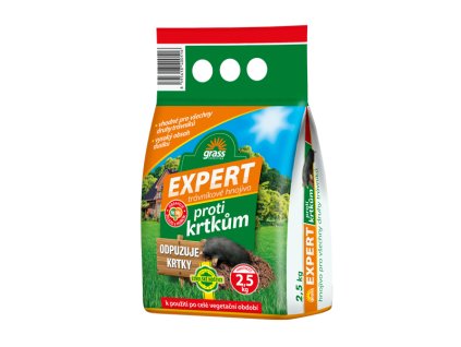 Trávníkové hnojivo EXPERT s odpuzujícím účinkem proti krtkům 10kg