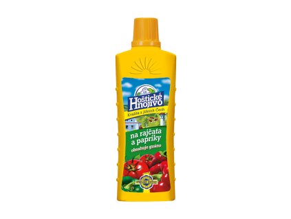Hoštické hnojivo na rajčata a papriky s guánem 0.5 l