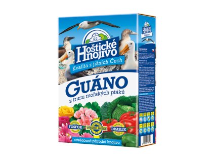 Hoštické guáno - granulované hnojivo 1 kg
