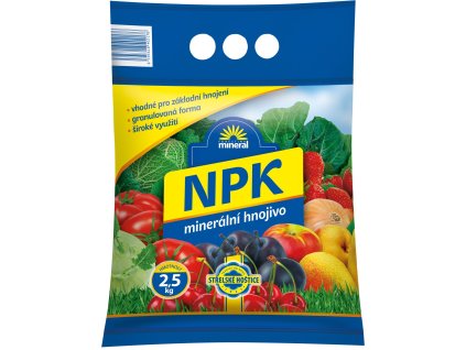 Hnojivo NPK - minerální 11-7-7 2,5 kg