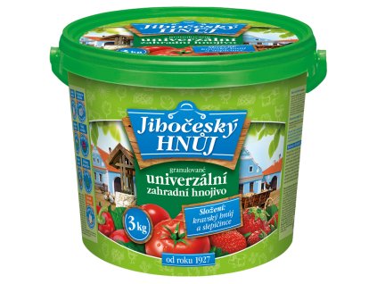 Jihočeský hnůj - kyblík 3 kg