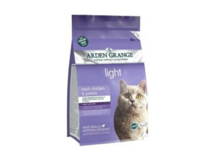 Arden Grange Adult Cat Light with Chicken & Potato grain free 2 kg - Expirace