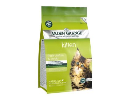 Arden Grange Kitten with fresh Chicken & Potato grain free 400 g