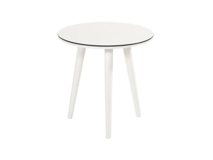 Sophie boční stolek r. 45cm o výšce 40cm, royal white