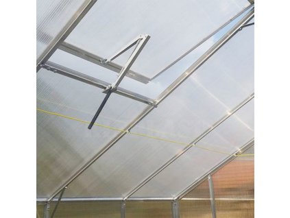 Ventilační okno pro skleníky SANUS, hliník