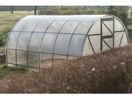 Zahradní skleník Volya LLC ECONOM 4 mm, 8 x 3 m