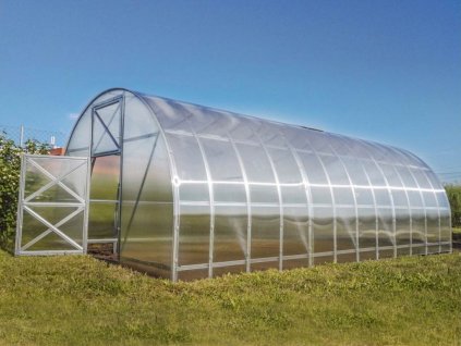Zahradní skleník Volya LLC 2DUM 6 x 3 m, 4 mm  + Sada těsnění
