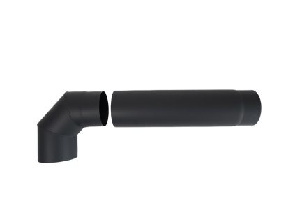 roura kouřová 160 mm/ 500 t.1,5 mm ČER