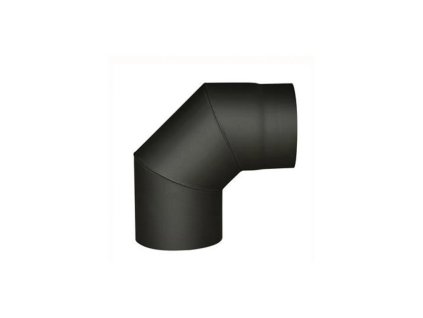 koleno kouřové 125 mm/90st.t.1,5 mm ČER