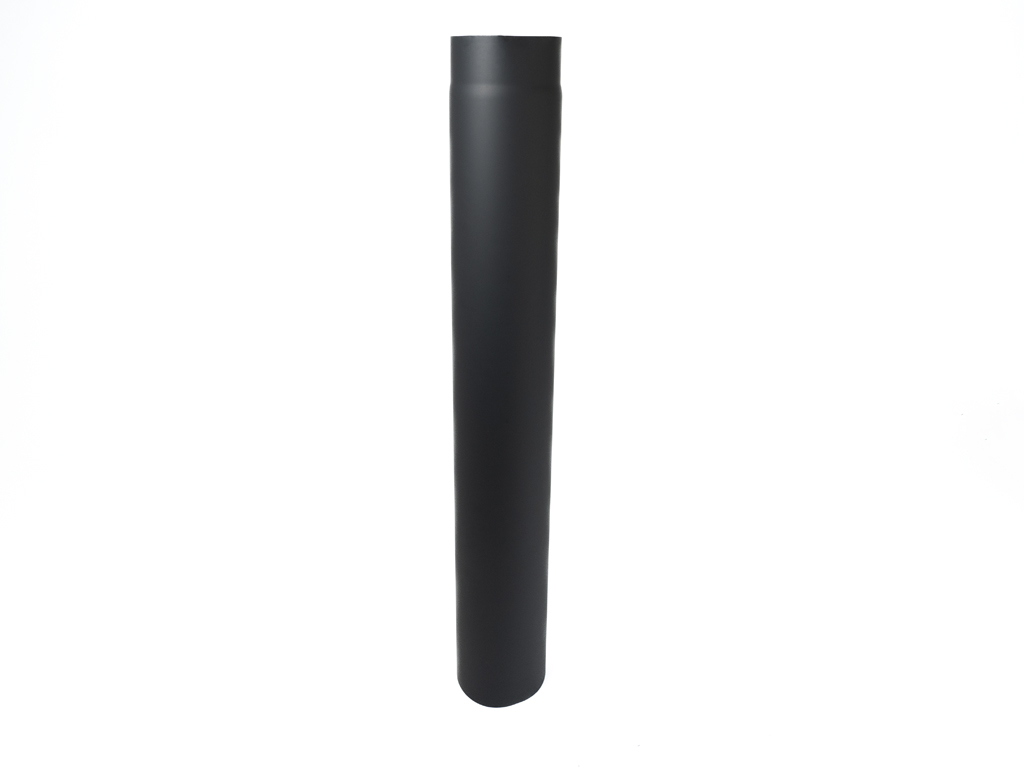 Roura kouřová 200 mm/100 cm, silnostěnné 1,5 mm, černá MA654479