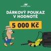 Dárkový poukaz v hodnotě 5000 Kč