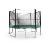 Trampolína G21 s ochrannou sítí 430cm zelená