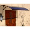 Vchodová stříška Swing PC 160 x 87 cm hnědá / bronz