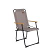 Kempingove kreslo Bo Camp BRIXTON Taupe