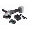 AKU úhlová bruska POWERPLUS 18V 115mm LI-ION SET