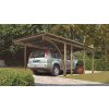 Dřevěný carport KARIBU ECO 2B 62031