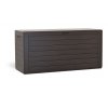 3463118 zahradni box woodebox 280 l tmave hneda 116 cm