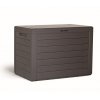 3463121 zahradni box woodebox 190 l tmave hneda 78 cm