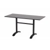 Bistro stůl Sophie s HPL deskou o rozměru 140x67,5 cm sklápěcí, Carbon Black