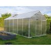 Zahradní skleník Gampre SANUS PRO XL-10, hliník, 6 mm