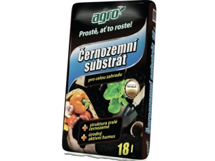 ČERNOZEMNÝ SUBSTRÁT NA CELÚ ZÁHRADU 18l
