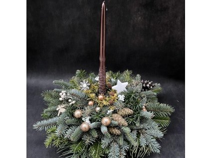 VIANOČNÁ IKEBANA (STREDNÁ) 3_kak