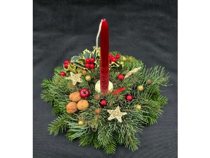 VIANOČNÁ IKEBANA | MALÁ 8