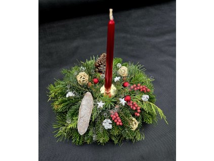 VIANOČNÁ IKEBANA | MALÁ 6